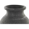imageDeco 79 Ceramic Decorative Vase Textured Whitewashed Centerpiece Vase Flower Vase for Home Decoration 9quot x 9quot x 19quot Black