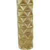imageDeco 79 Metal Decorative Vase Tall Distressed Metallic Centerpiece Vases with 3D Triangle Patterns Set of 3 Vases for Home Decoration 34quot 29quot 25quot H Gold