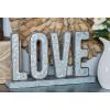 imageDeco 79 Metal Sign Home Decorative Sign Bar Wall Sculpture with LED Lights Wall Art 16quot x 5quot x 12quot BrownSilver