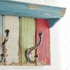 imageDeco 79 Wood Metal Wall Hook 35 by 9Inch multicolored 55456