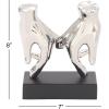 imageDeco 79 Ceramic Hands Decorative Sculpture Gripping Home Decor Statue Accent Figurine 13quot x 4quot x 13quot SilverSilver