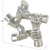 imageDeco 79 Ceramic Hands Decorative Sculpture Gripping Home Decor Statue Accent Figurine 13quot x 4quot x 13quot SilverSilver