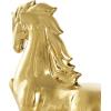 imageDeco 79 Ceramic Horse Decorative Sculpture Prancing Home Decor Statue Accent Figurine 12quot x 4quot x 12quot GoldGold