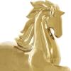 imageDeco 79 Ceramic Horse Decorative Sculpture Prancing Home Decor Statue Accent Figurine 12quot x 4quot x 12quot GoldGold