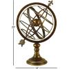 imageDeco 79 Metal Compass Armillary Globe 17quot x 14quot x 25quot Brass