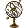 imageDeco 79 Metal Compass Armillary Globe 17quot x 14quot x 25quot Brass