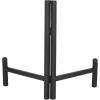 imageDeco 79 Metal Display Easel Tabletop Easel with Foldable Stand Display Stand 12quot x 1quot x 11quot Black