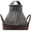 imageDeco 79 Metal Galvanized Milk Can 13 by 7Inch13 by 7Inch