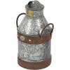 imageDeco 79 Metal Galvanized Milk Can 13 by 7Inch13 by 7Inch