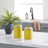 imageDeco 79 Decorative Jars S2 8quot 9quot H Yellow
