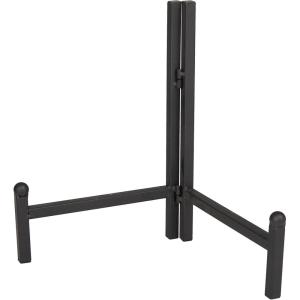 imageDeco 79 Metal Display Easel Tabletop Easel with Foldable Stand Display Stand 12quot x 1quot x 11quot Black