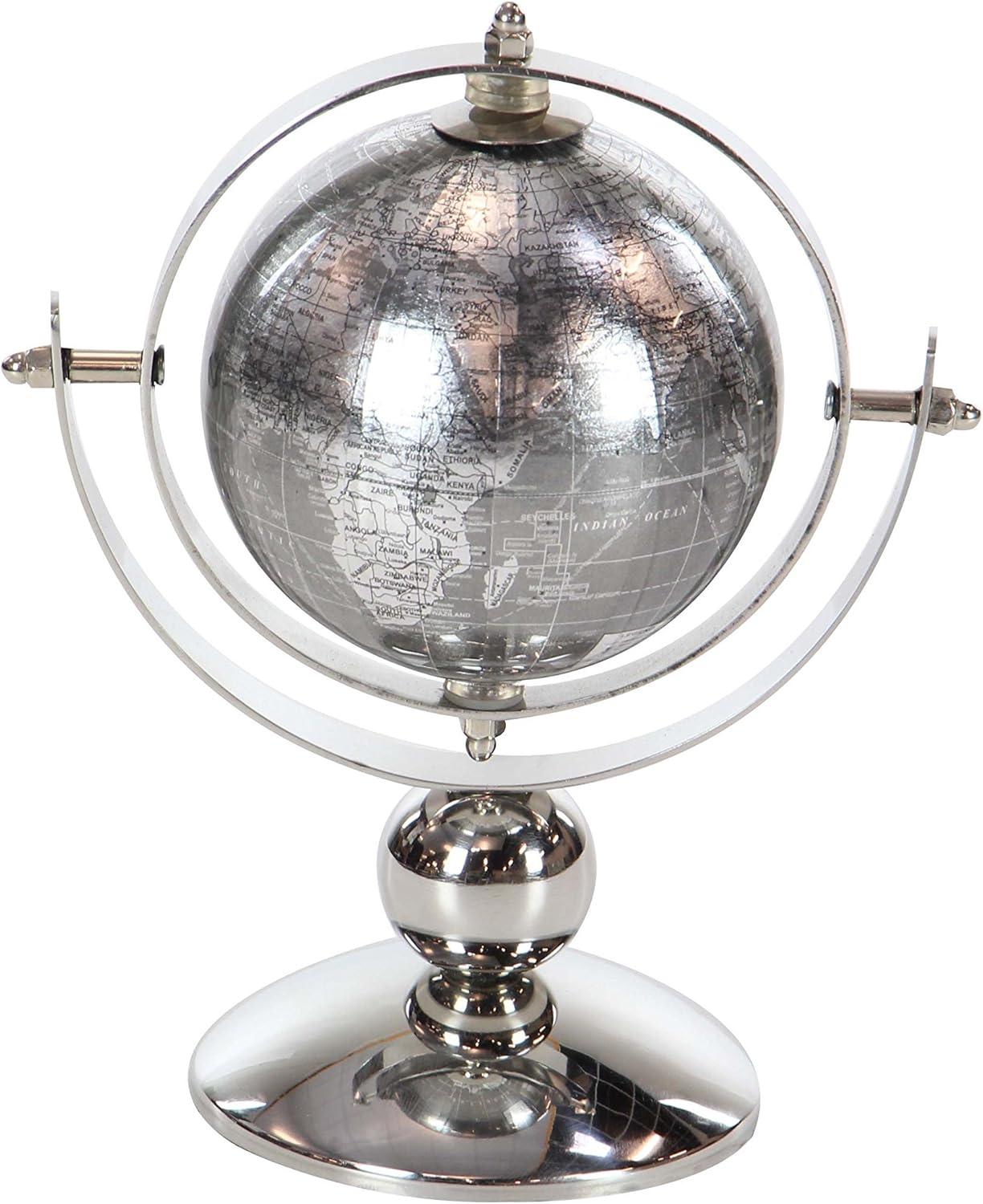 imageBenzara Metal Planter Upgrade The Decor Appeal of Short SpacesSilver