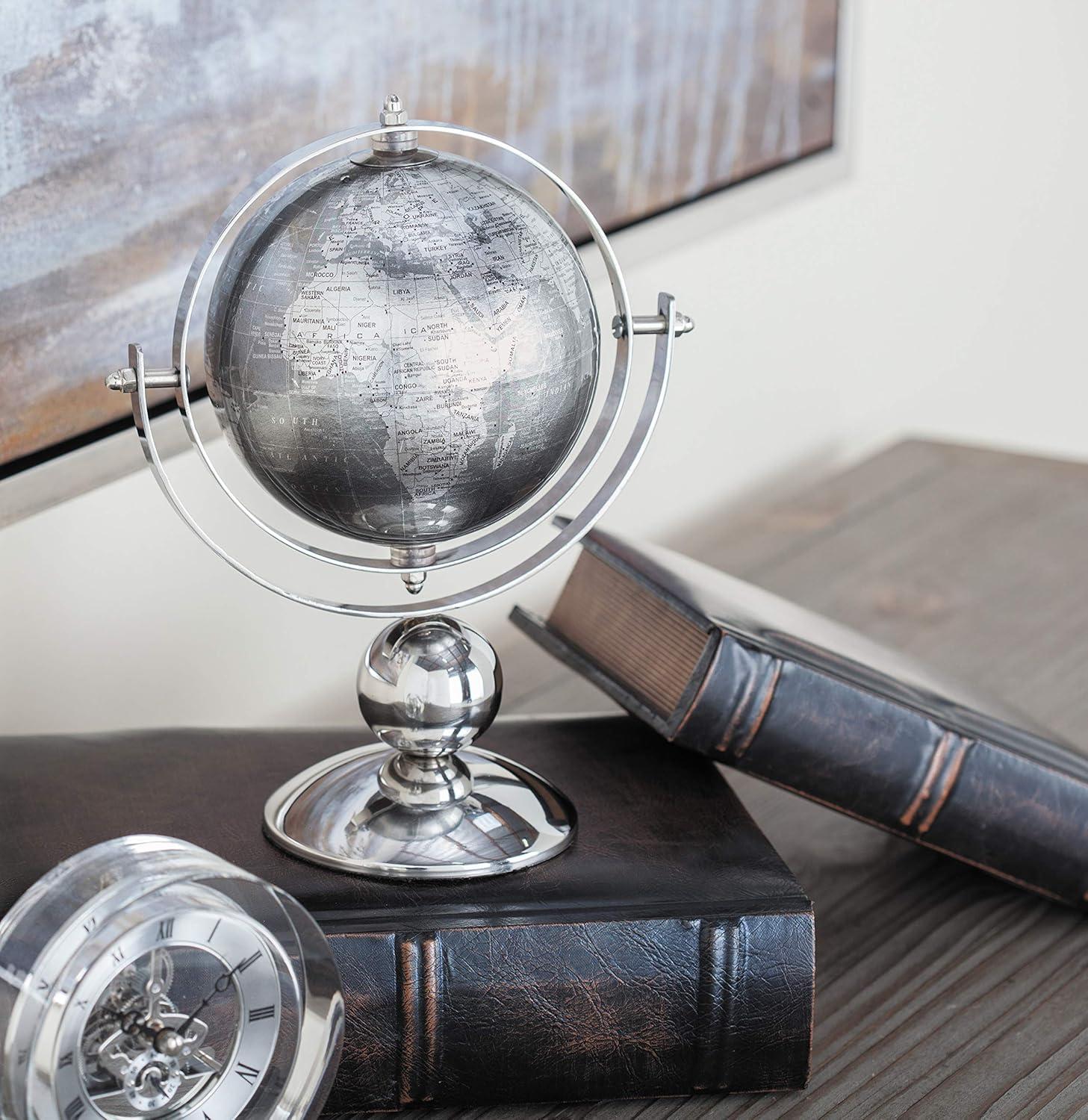 imageBenzara Metal Planter Upgrade The Decor Appeal of Short SpacesSilver