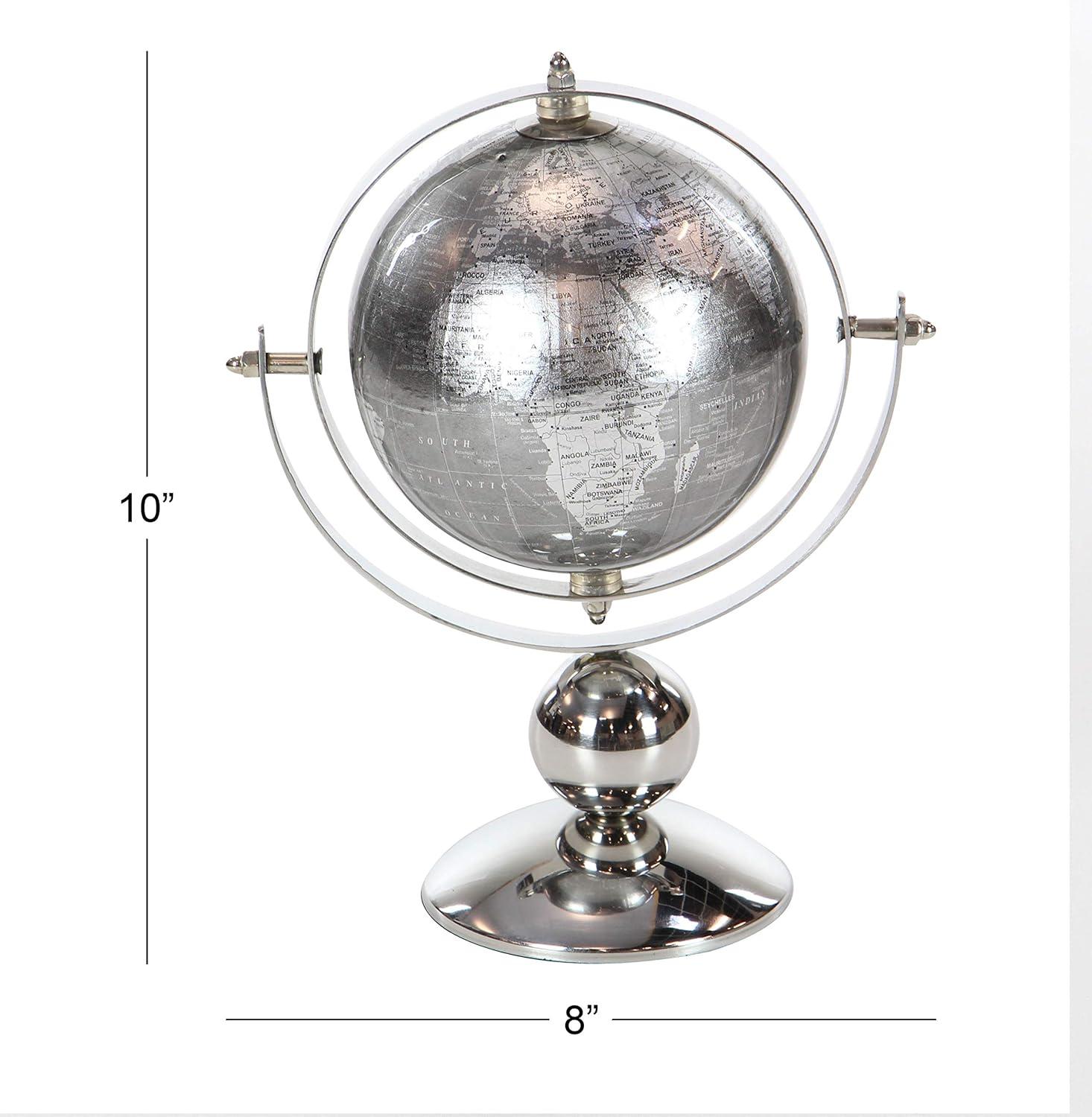 imageBenzara Metal Planter Upgrade The Decor Appeal of Short SpacesSilver