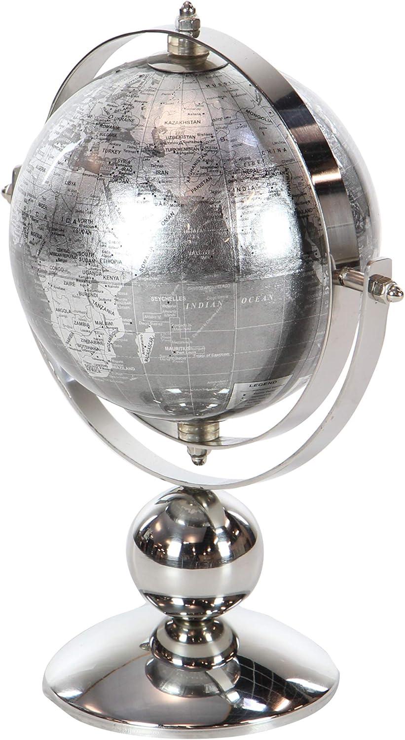 imageBenzara Metal Planter Upgrade The Decor Appeal of Short SpacesSilver