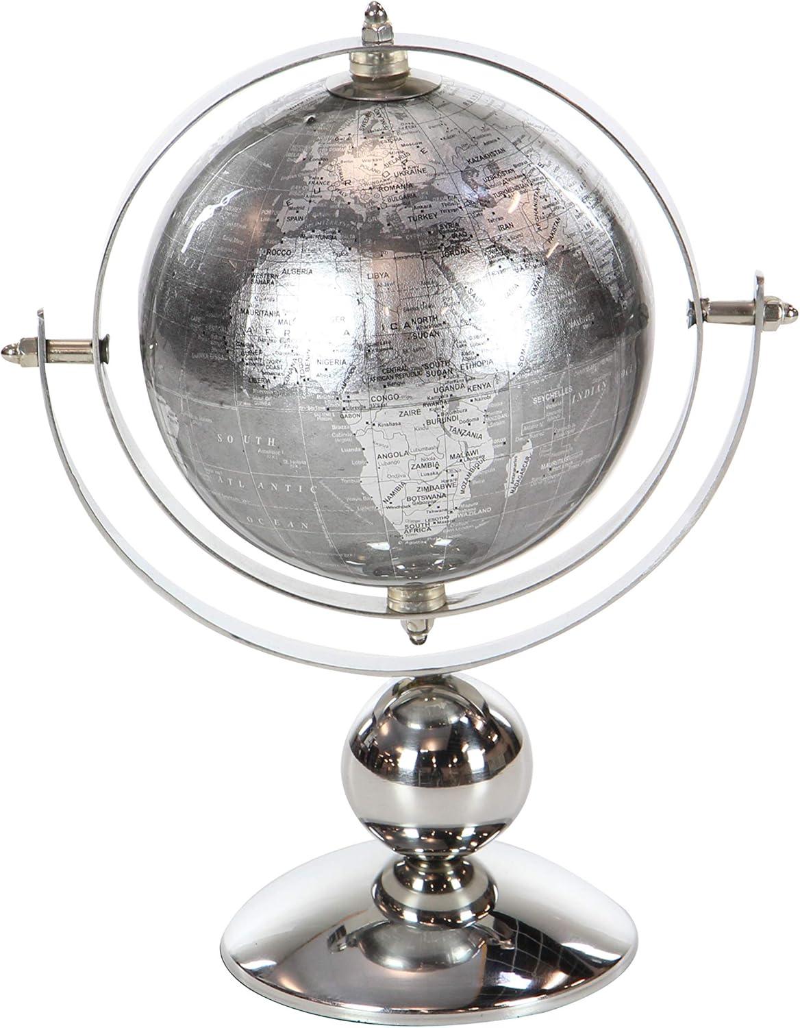 imageBenzara Metal Planter Upgrade The Decor Appeal of Short SpacesSilver