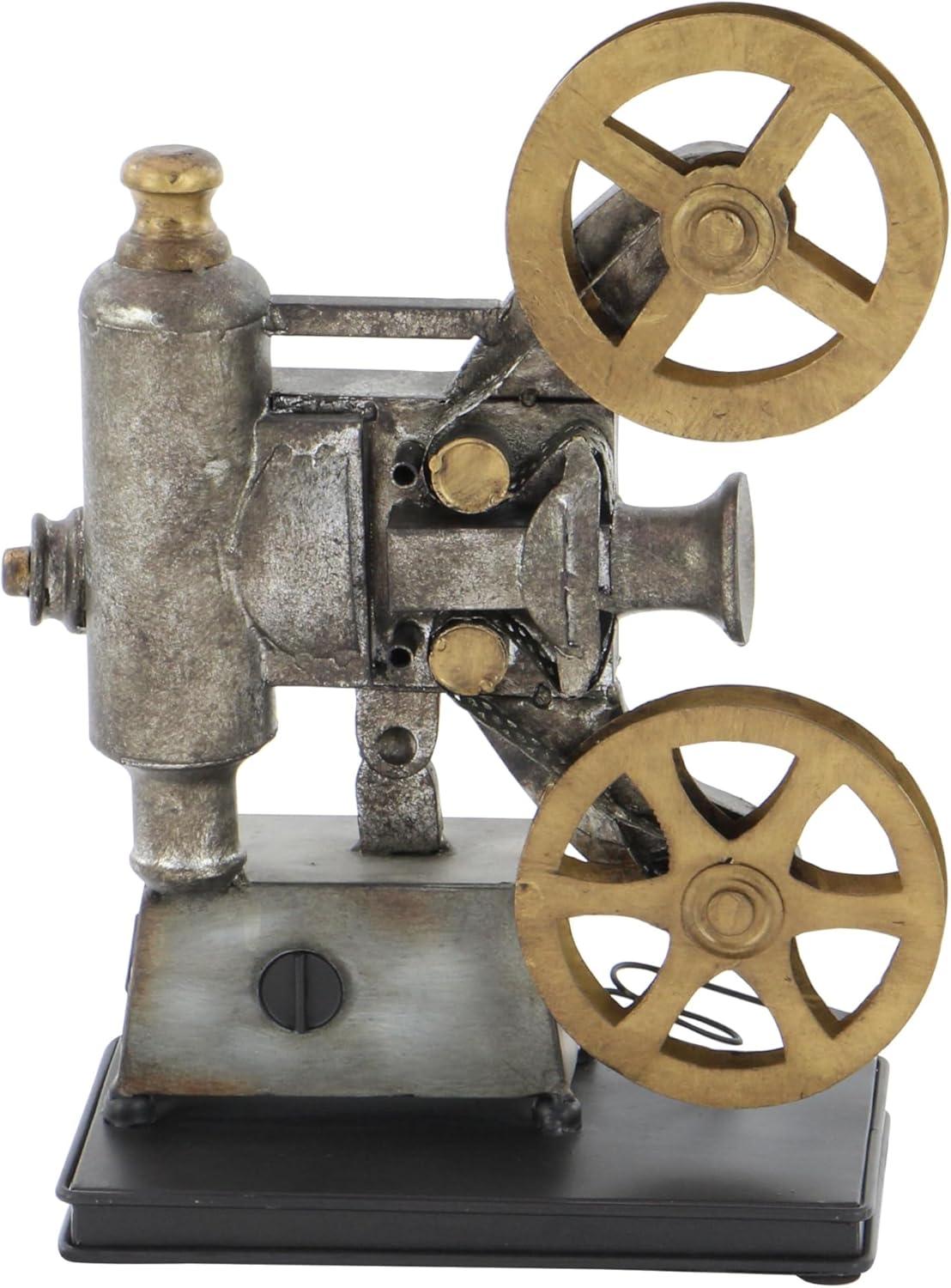 imageDeco 79 Metal Film Decorative Sculpture Camera Home Decor Statue Accent Figurine 11quot x 5quot x 15quot Black