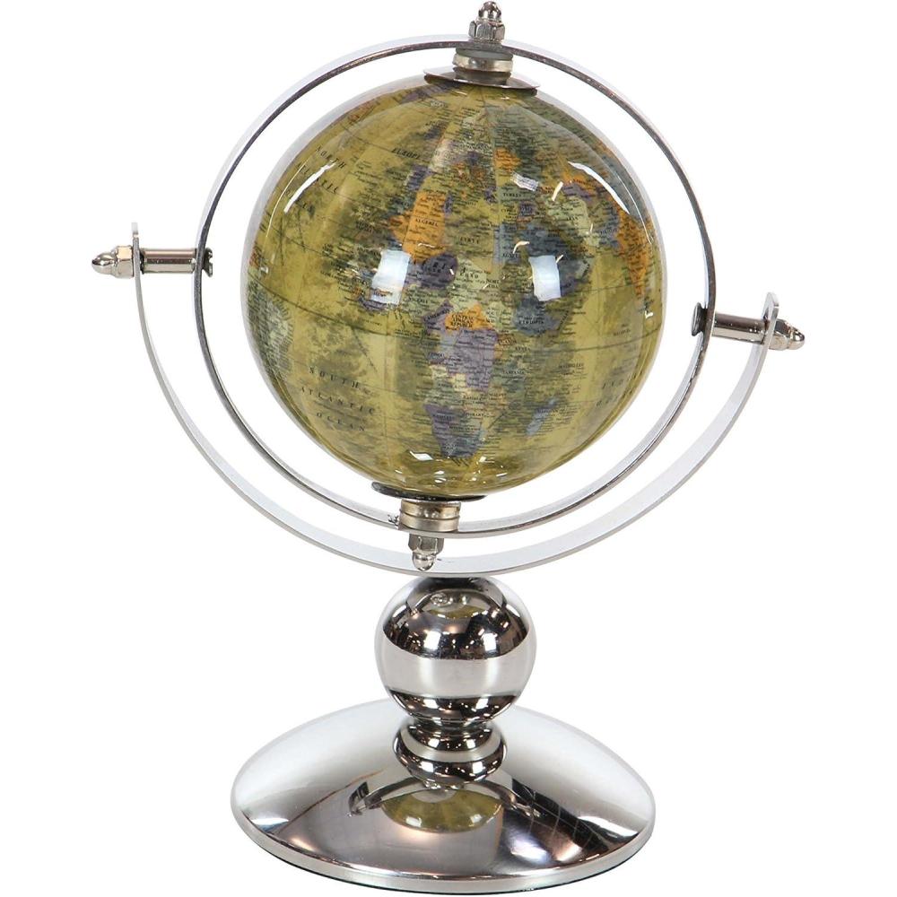 imageBenzara Metal Planter Upgrade The Decor Appeal of Short SpacesMulticoloredSilver