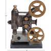 imageDeco 79 Metal Film Decorative Sculpture Camera Home Decor Statue Accent Figurine 11quot x 5quot x 15quot Black