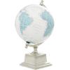 imageDeco 79 Aluminum Metal EducationalGeographic Earth Globe Decorative World Globe Desk Globe 8quot x 8quot x 13quot Blue
