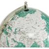 imageDeco 79 Aluminum Metal EducationalGeographic Earth Globe Desk Globe 12quot x 12quot x 18quot Teal