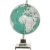 imageDeco 79 Aluminum Metal EducationalGeographic Earth Globe Desk Globe 12quot x 12quot x 18quot Teal