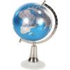 imageDeco 79 Plastic Globe 8quot x 8quot x 15quot WhiteSilverBlueWhite