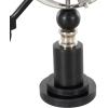 imageDeco 79 Stainless Steel Metal Armillary Globe with Black Round Base 12quot x 8quot x 17quot BlackBlack