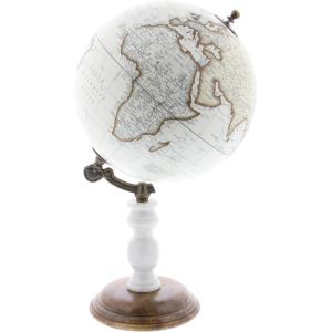 imageDeco 79 Plastic Globe 8quot x 8quot x 15quot WhiteWhite
