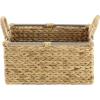 imageDeco 79 Contemporary Seagrass Storage Basket S3 W41143 12quot14quot16quotW Light Brown