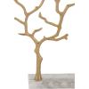 imageCosmoLiving by Cosmopolitan Marble Tree Jewelry Stand with Rectangular Base 12quot x 3quot x 10quot GoldGold