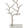 imageCosmoLiving by Cosmopolitan Marble Tree Jewelry Stand with Rectangular Base 12quot x 3quot x 10quot GoldSilver