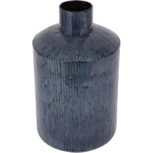 imageCosmoLiving by Cosmopolitan Mother of Pearl Shell Handmade Decorative Vase Centerpiece Vase Flower Vase for Home Decoration 9quot x 9quot x 12quot Blue10 x 10 x 18