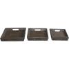 imageDeco 79 Tray S3 18quot 20quot 22quot W BrownBrown