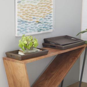 imageDeco 79 Tray S3 18quot 20quot 22quot W BrownBrown