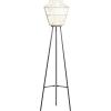 imageDeco 79 White Metal Natural Lantern 55 x 13 x 13 Inches