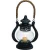 imageDeco 79 93996 Metal Glass Jute Lantern 8quotW9quotH