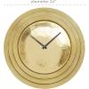 imageDeco 79 Aluminum Metal Decorative Wall Clock Wall Clock for Home Wall Clock for Room 24quot x 2quot x 24quot GoldGold