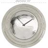imageDeco 79 Aluminum Metal Decorative Wall Clock Wall Clock for Home Wall Clock for Room 24quot x 2quot x 24quot GoldSilver