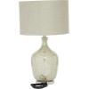 imageDeco 79 Glass Room Table Lamp Accent Lamp with Faux Mercury Glass Finish Lamp 16quot x 16quot x 27quot Silver