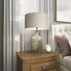 imageDeco 79 Glass Room Table Lamp Accent Lamp with Faux Mercury Glass Finish Lamp 16quot x 16quot x 27quot Silver