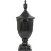 imageDeco 79 Ceramic Living Room Decorative Jars Decorative Container Jar with Lid 12quot x 12quot x 32quot Black