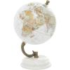 imageDeco 79 Marble Globe with Marble Base 5 x 5 x 8 TealWhite