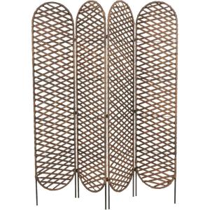 imageDeco 79 Room Divider Screen 60quot x 6quot x 71 CopperCopper