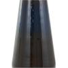 imageDeco 79 Metal Decorative Vase Ombre Centerpiece Vase with Brown Accents Flower Vase for Home Decoration 8quot x 8quot x 16quot BlueCONVENIENTLY SIZED