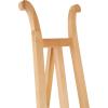 imageDeco 79 Wood Handmade Display Easel Tall Floor Standing Easel with Chain Support Display Stand 22quot x 24quot x 58quot Light Brown