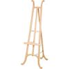 imageDeco 79 Wood Handmade Display Easel Tall Floor Standing Easel with Chain Support Display Stand 22quot x 24quot x 58quot Light Brown