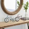 imageDeco 79 Metal Bike Clock Set of 2 12quotW 8quotH Multi ColoredMulti Colored