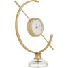 imageDeco 79 Metal Clock with Acrylic Base 13quot x 5quot x 16quot Gold