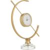 imageDeco 79 Metal Clock with Acrylic Base 13quot x 5quot x 16quot Gold